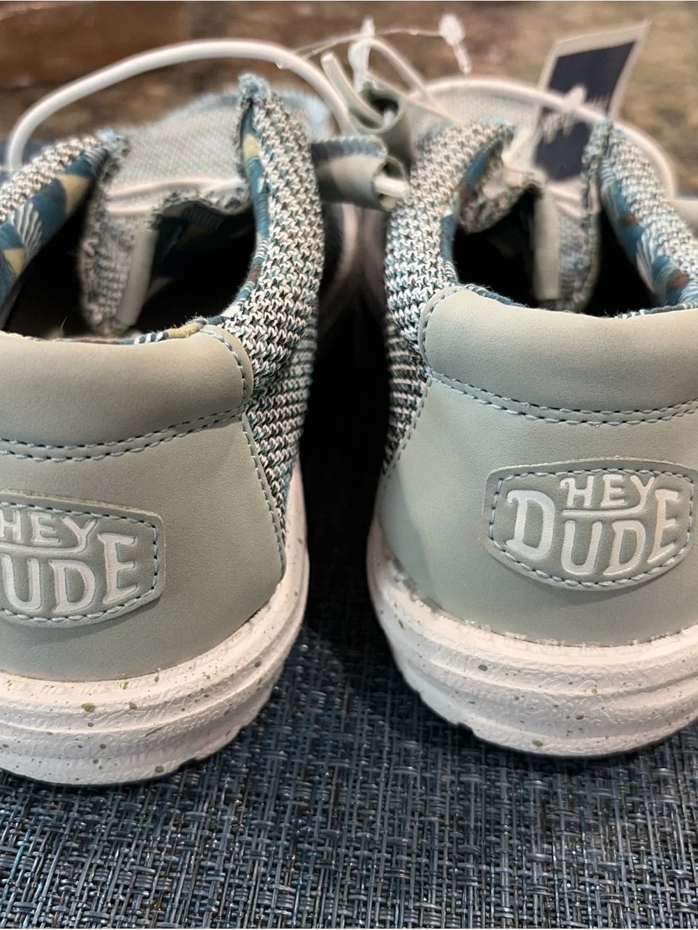 Hey Dude Boat Shoes - Ice Grey
